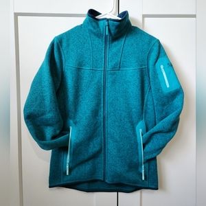 Women's Arcteryx Teal Full Zip Jacket Medium